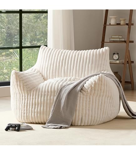 Amazon｜HomeMiYN ソファー 1人掛け 豆袋 ウレタンソファ 1人用 ビーン